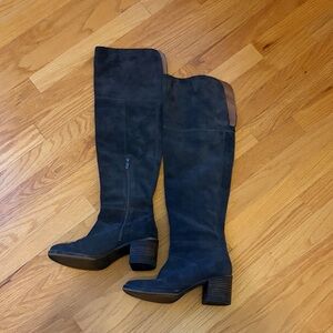 Lucky Brand Grey Over the Knee Boots
